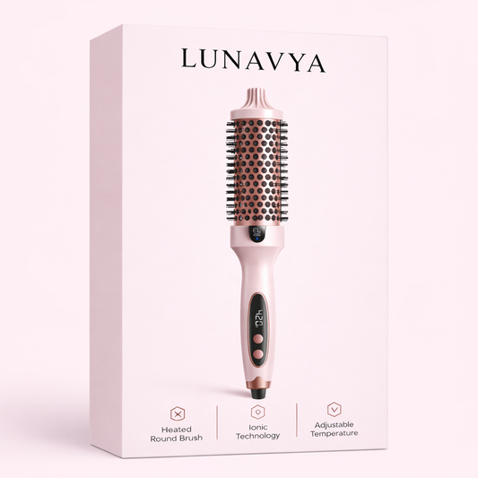 Blowout Boost Ionic Thermal Brush - Lunavya